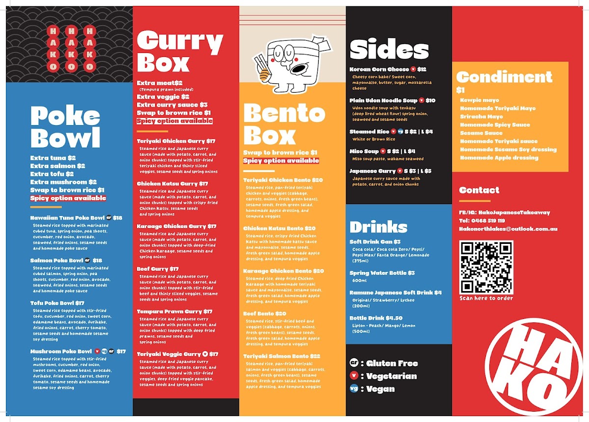 Menu Hako Japanese Takeaway-2